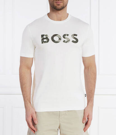 Футболка Thompson BOSS BLACK - белый(50513382)