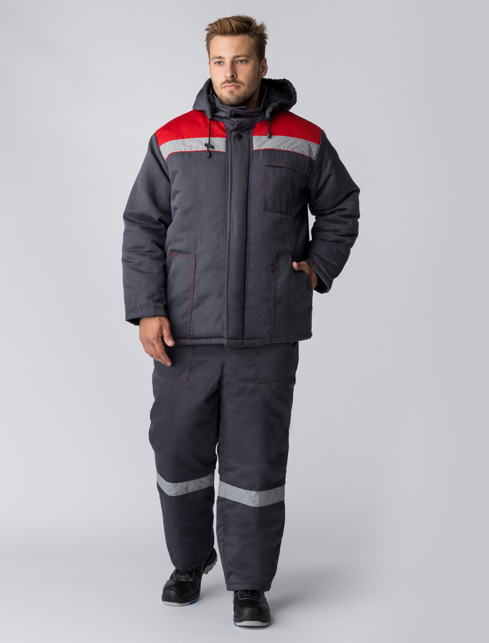 Костюм зимний мужской ПАРТНЕР NEW (тк.смесовая,210) п/к