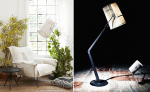 Floor design lamp  Diesel Fork by Foscarini (Grey)