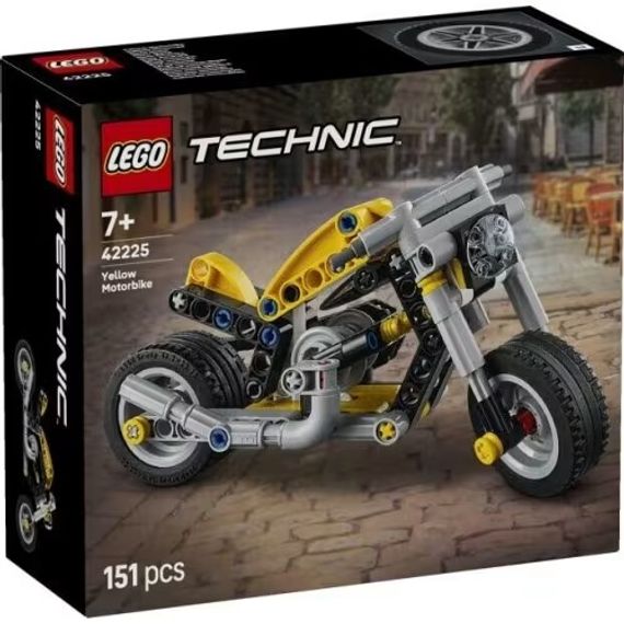 LEGO Constructor Technic Yellow Motorcycle