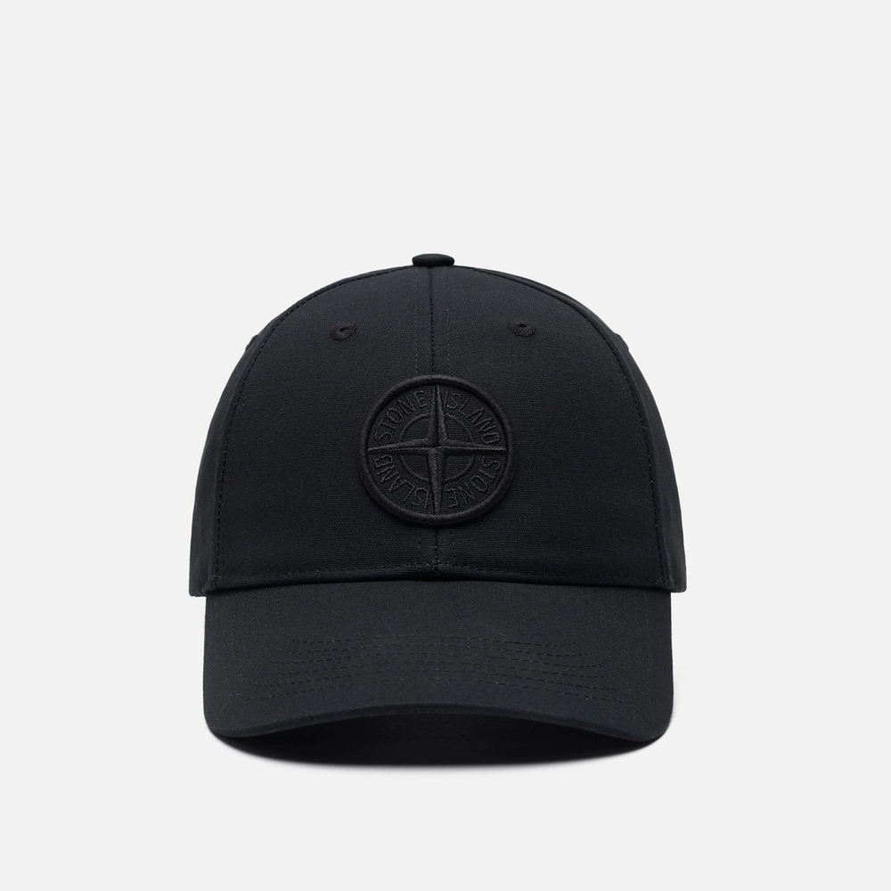 Кепка Stone Island Cotton Reps Six Panel Black