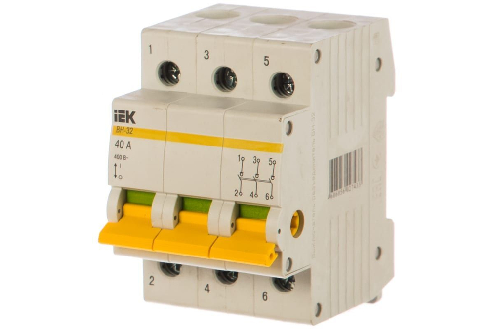 Выключатель нагрузки IEK ВН-32 3п 40А MNV10-3-040