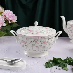 Супница 2,1 л d 21,4 см h19 см La Vie En Rose Noble [1]