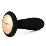 Анальная пробка Svakom Bella Black (11,3 см, черный с золотым ) (Цвет: черный с золотым)