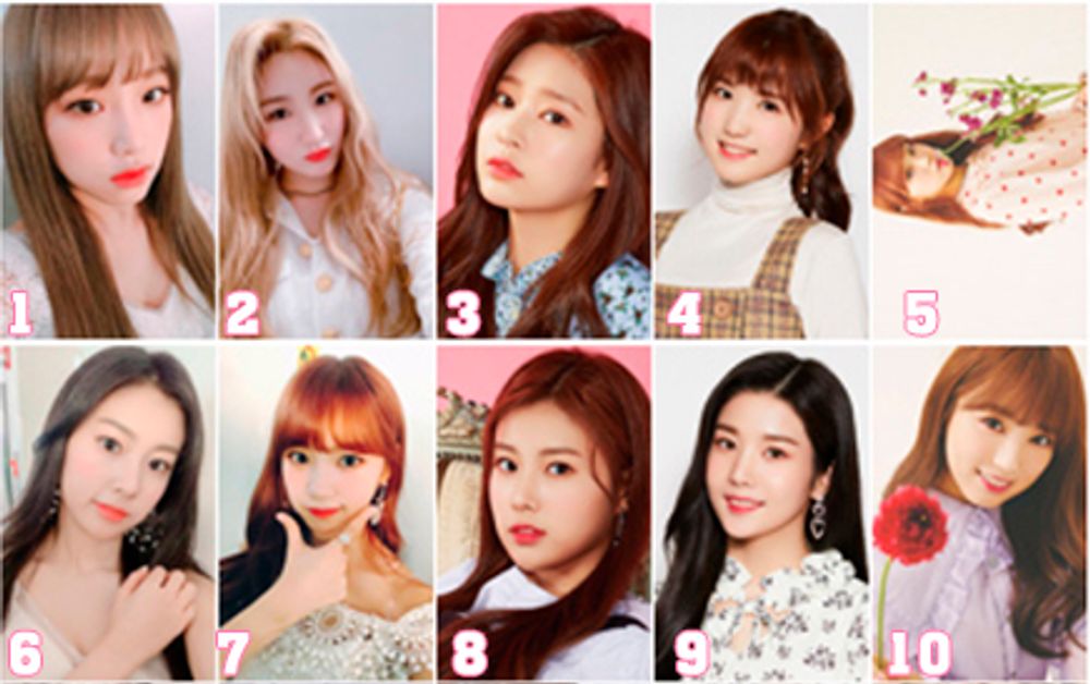 Фотокарточка - IZ*ONE №3 Фотокарточка - IZ*ONE №3
