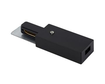 Питание боковое для однофазного шинопровода CLT 0.210 01 BL черный Crystal Lux