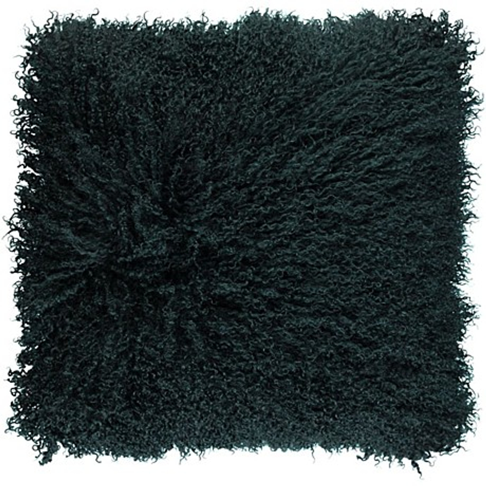 Подушка Tibetan Burgundy Подушка мех тибетской Natures Collection 40x40 Бордовый