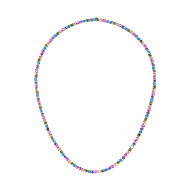 Колье теннисное Rainbow