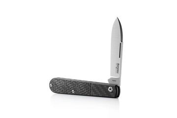 Складной нож Lion Steel "Barlow Slim Roundhead" L/CKS0111 CF D c клинком из стали Böhler M390 Microclean®, рукоять карбон