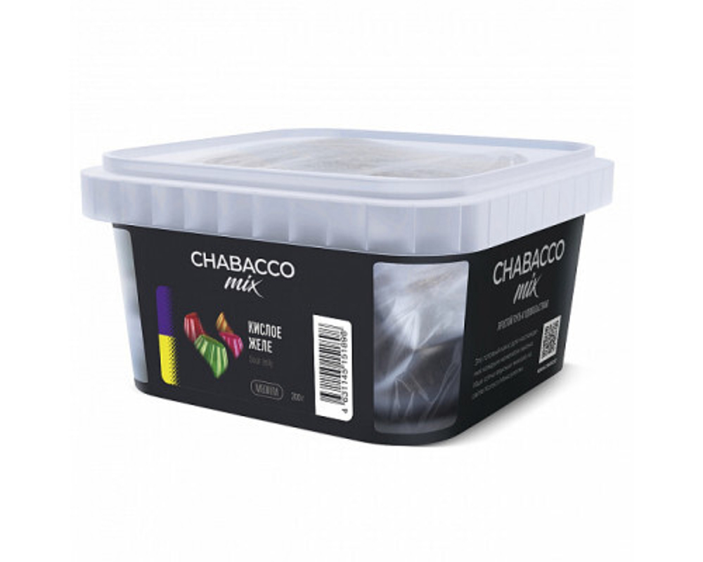 М. Кальянная смесь Chabacco Mix Соур Жели (Кислое желе) 200 г