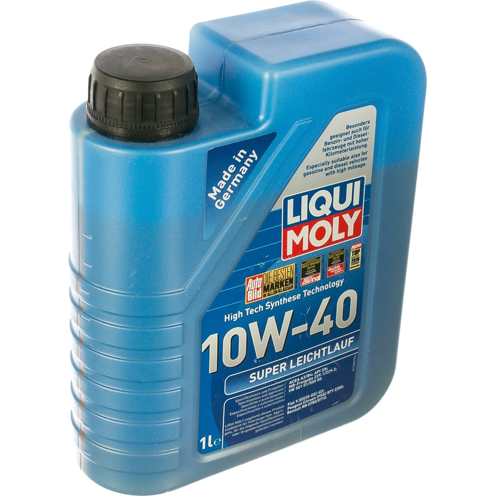 Масло моторное LIQUI MOLY Super Leichtlauf 10W-40 полусинтетическое 1 л  1928 / 9503