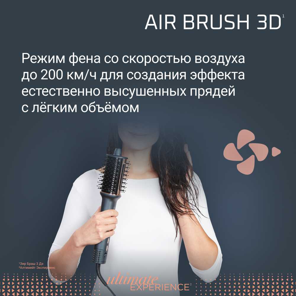 Фен-щетка Rowenta UB9720E0
