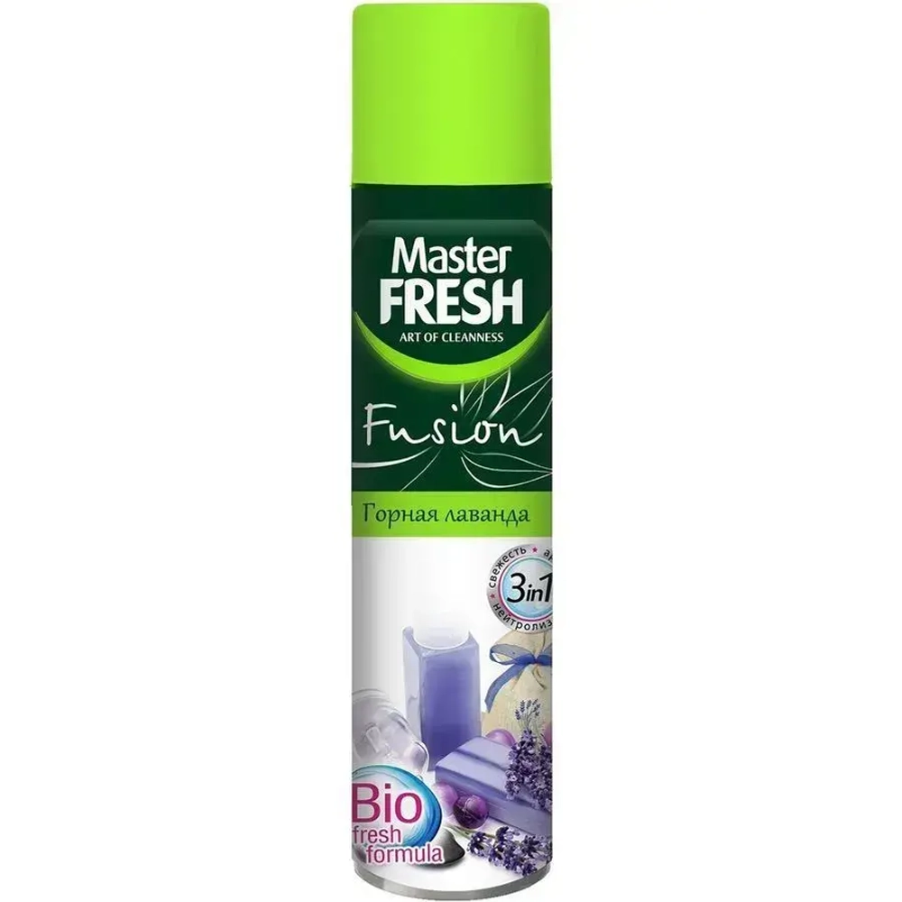 Освежитель воздуха 300мл Master FRESH Горная лаванда