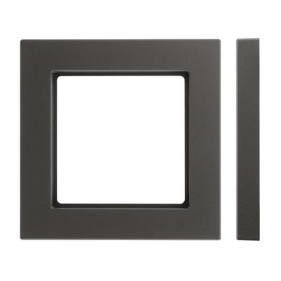 Рамка 1 постовая Slim LAVERO CLASSIC 1013500141 шоколад матовая