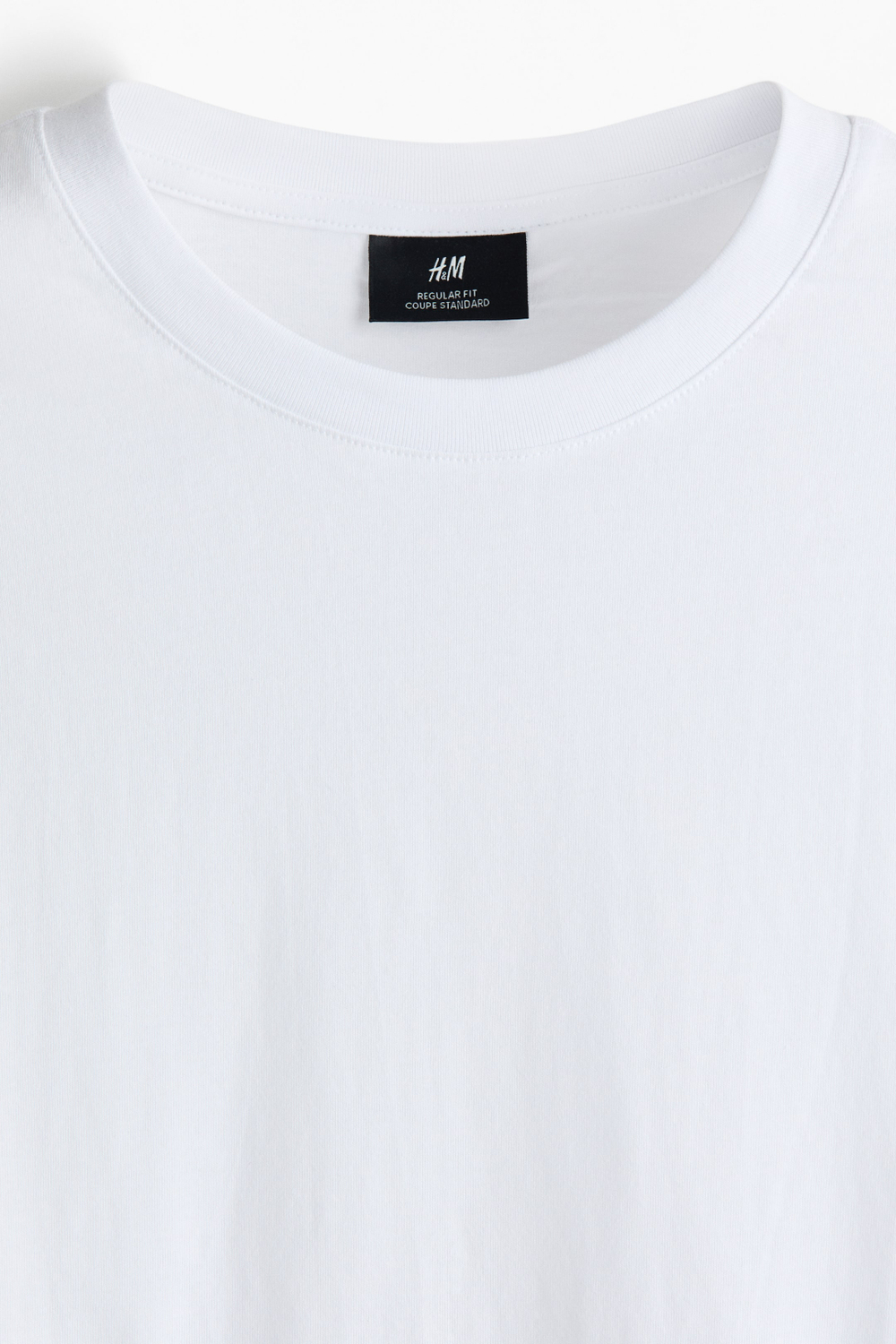 H&M Футболка стандартного кроя, белый