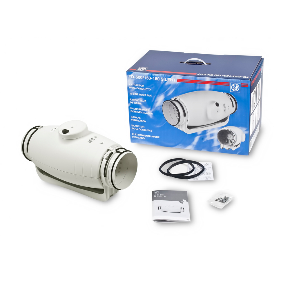 Канальный вентилятор Soler Palau TD500/150-160 SILENT 3V (220-240V50/60HZ) N8