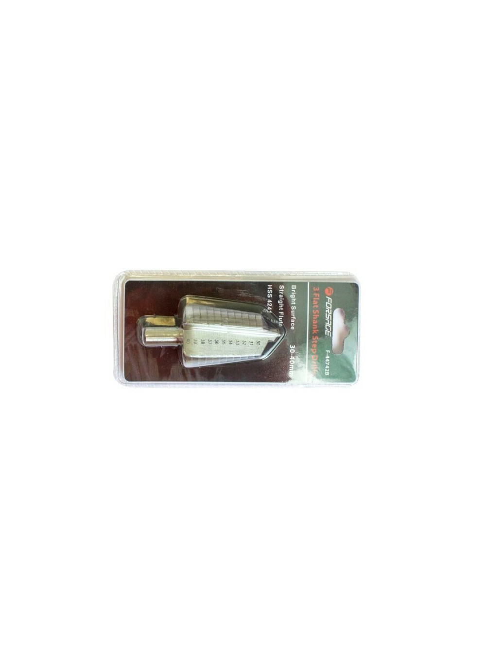 Сверло ступенчатоеHSS4241( 30-40мм)в блистере Forsage F-44742B