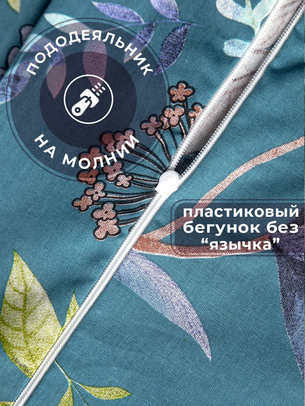 Пододеяльник 200х200 хлопок Эквадор, для одеяла ИКЕА