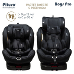 Pituso Удерживающее устройство для детей 0-36 кг Roys Black
