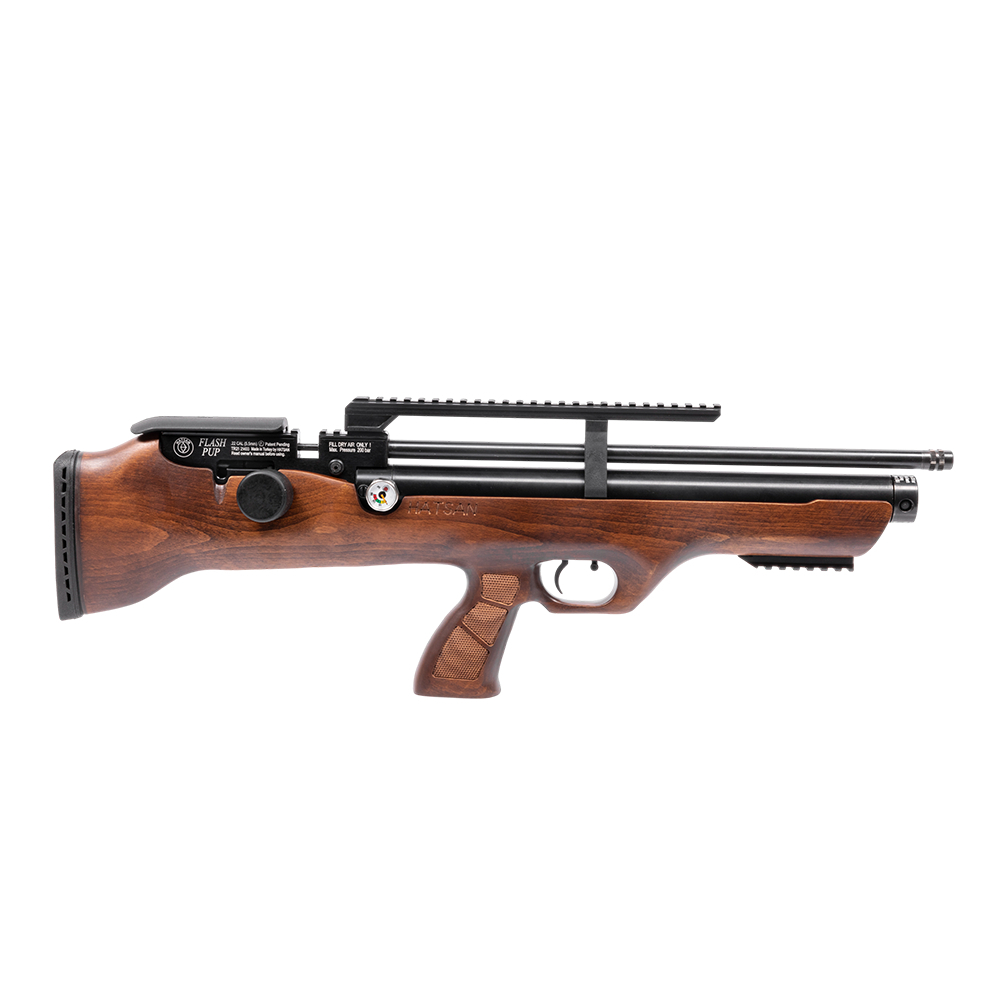 Винтовка пневматическая Hatsan FLASHPUP, cal. 6.35, 3 Дж (РСР, дерево)
