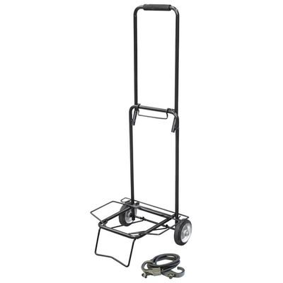 Тележка до 25кг с металлическими колесами, черная BX-25ZP-2