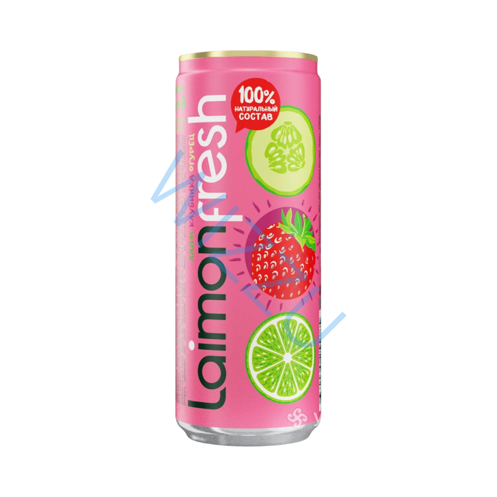 Сок Laimonfresh Лайм Клубника Огурец 0.33л