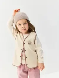 Жилет флисовый "Молоко" 0+