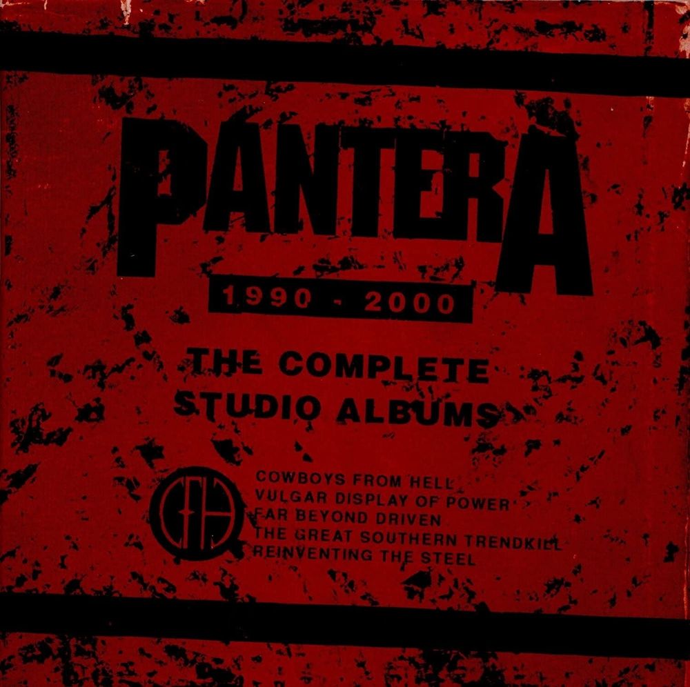 PANTERA. THE COMPLETE STUDIO ALBUMS 1990-2000 (5 CD Box Set)