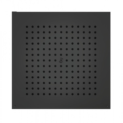 Bossini Dream-Cube Flat душ с потолка тропический дождь 470х470 мм, цвет nero opaco