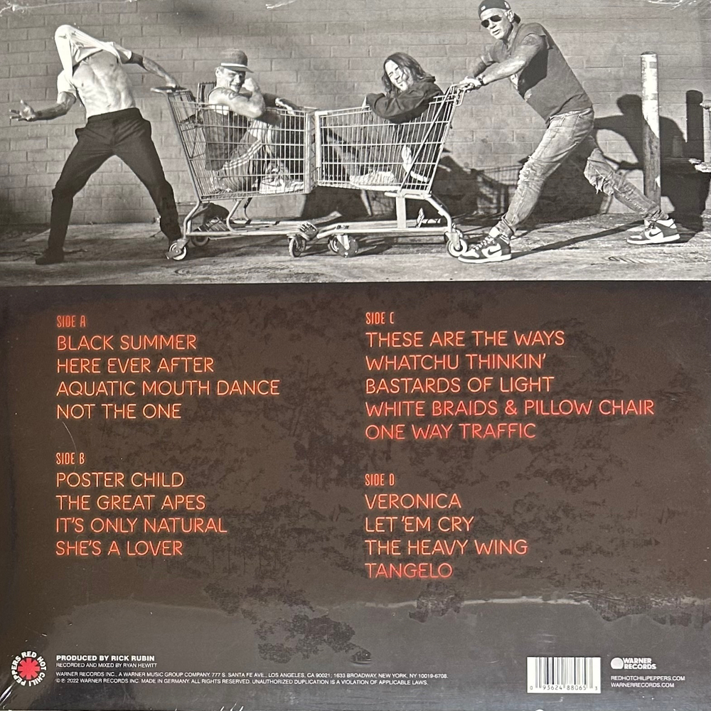 Red Hot Chili Peppers ‎– Unlimited Love 2LP (Германия 2023г.)