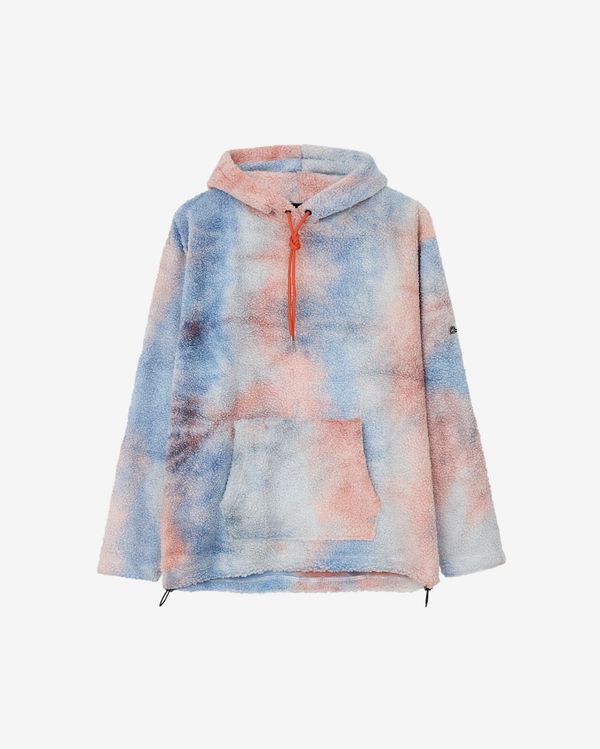 Худи Turbofleece Tie Dye Orange/Blue - фото 1