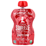 Mamma Chia, Organic Chia Squeeze, Vitality Snack, Cherry Love, 8 порций, 99 г (3,5 унции)