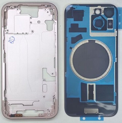 Корпус iPhone 15 Pink/ Розовый ориг