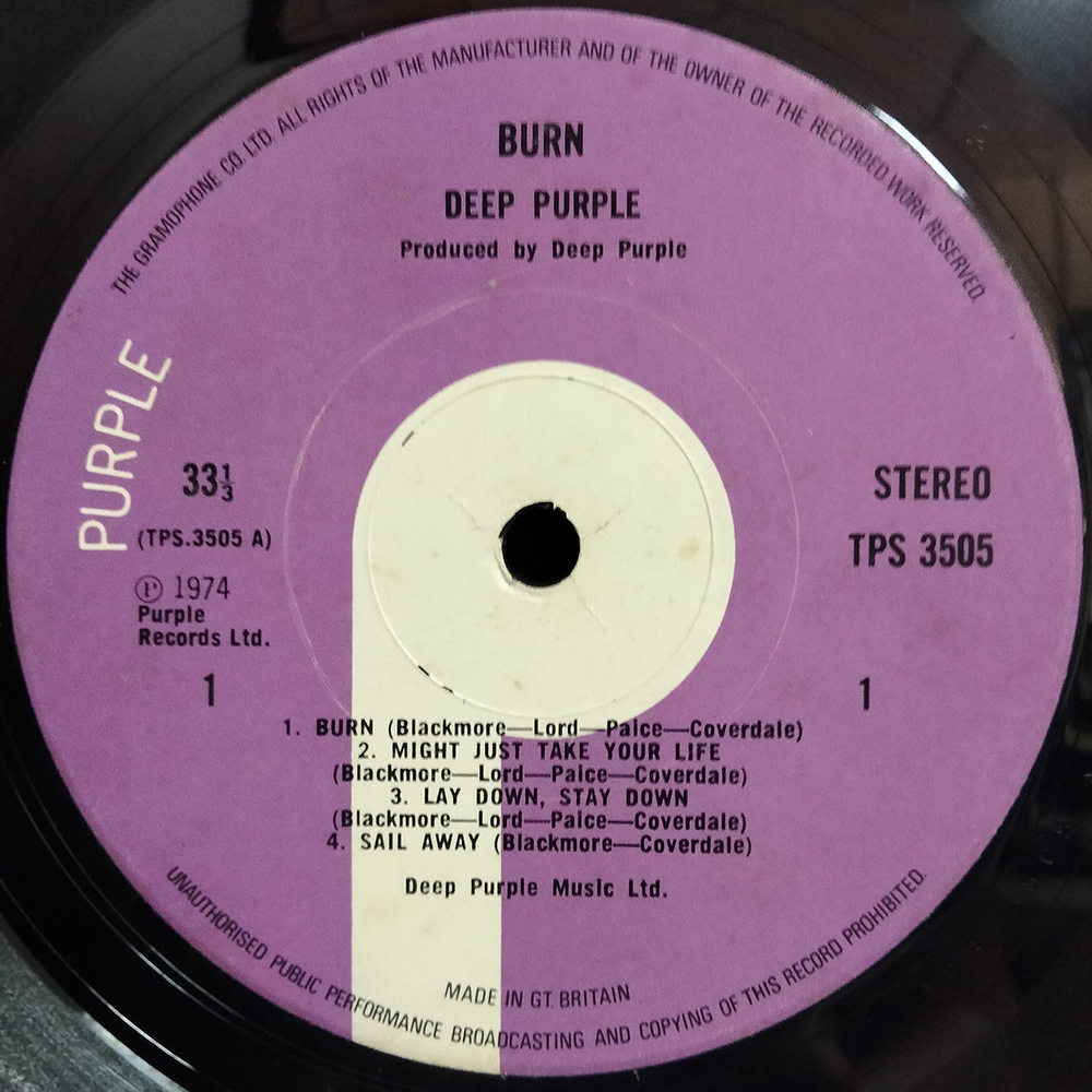 Deep Purple / Burn (LP)