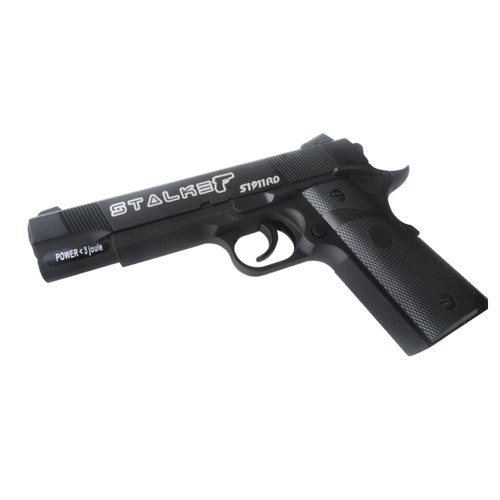 Пистолет пневматический Stalker S1911RD (аналог Colt1911) к.4,5мм, металл-пластик, арт: ST-12061RD
