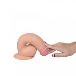 Реалистичный фаллоимитатор Lovetoy Ultra Soft Dude (20×4,5 см)