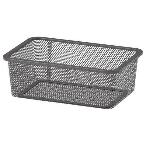 Ящик для хранения IKEA TROFAST ( ТРУФАСТ), Темно-серый, 20x30x10 см