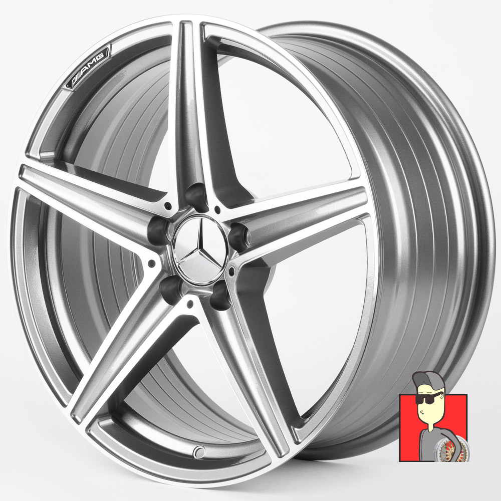 Комплект дисков Mercedes Benz 18x8 et38 5x112