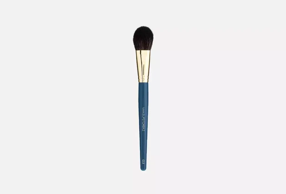 MAKEUPSTOREKZ Кисть Универсальная для пудры,контуринга или румян кашмирская коза - G13