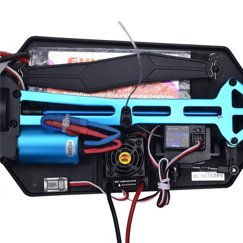 Радиоуправляемый монстр HSP Brontosaurus PRO 4WD RTR масштаб 1:10 2.4G - 94111PRO-88062 , цвет синий