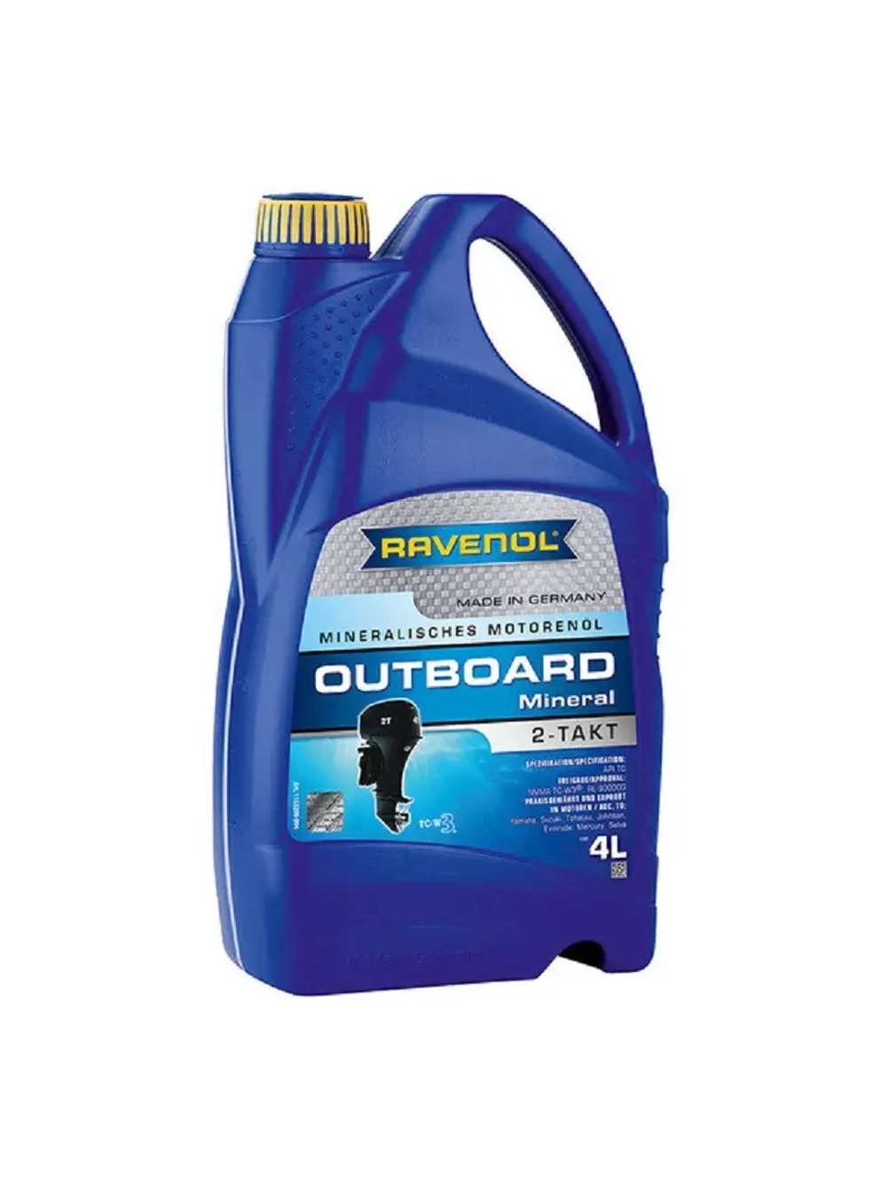 Масло Ravenol Outboard 2T Mineral 4L