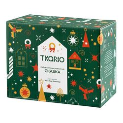 Набор ёлочных украшений Сказка из коллекции New Year Essential, 4шт
