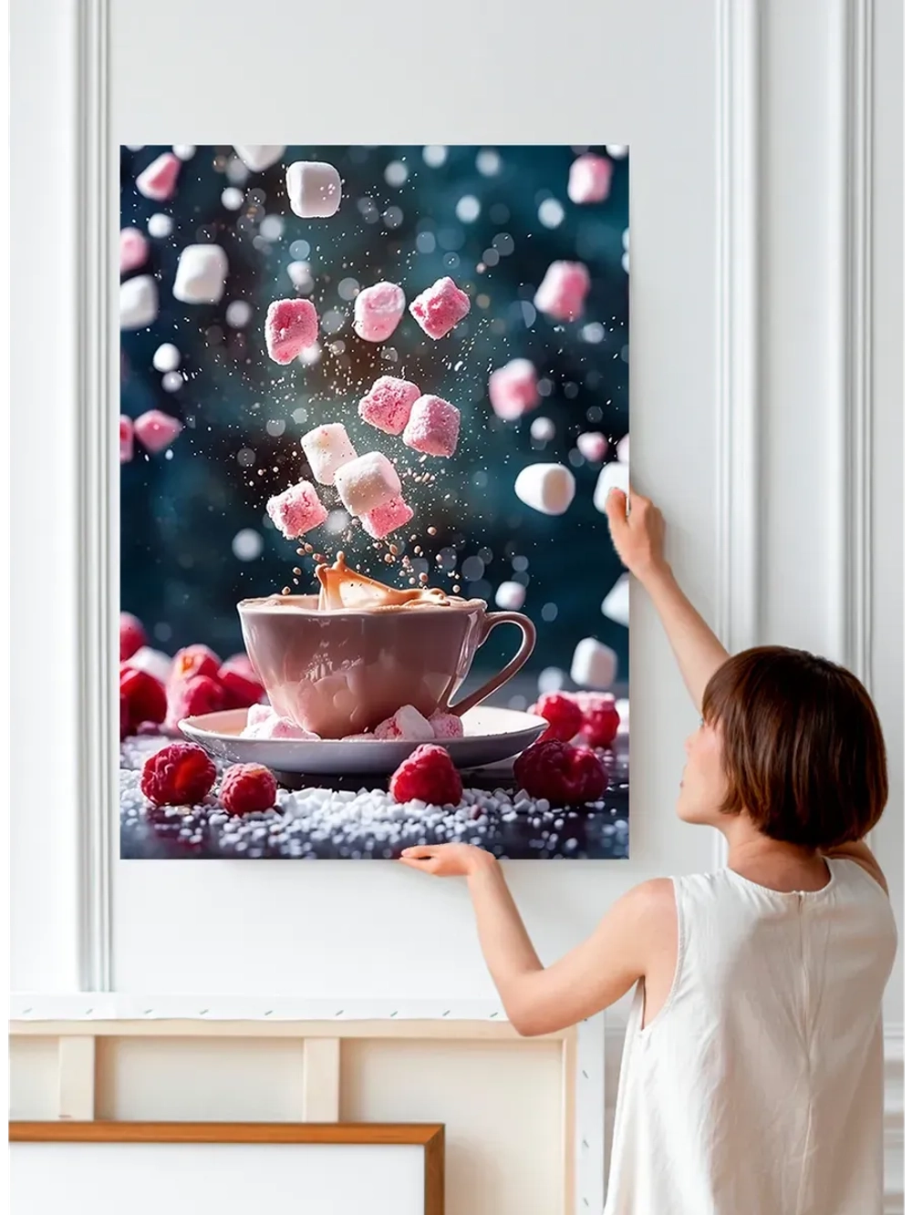 Картина "Шоколадное наслаждение", интерьерная 30х40см 1шт.