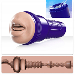 Мастурбатор Fleshlight Boost Blow рот, светло-телесный