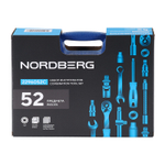 NORDBERG (2296052C) Набор инструментов, 52 предмета