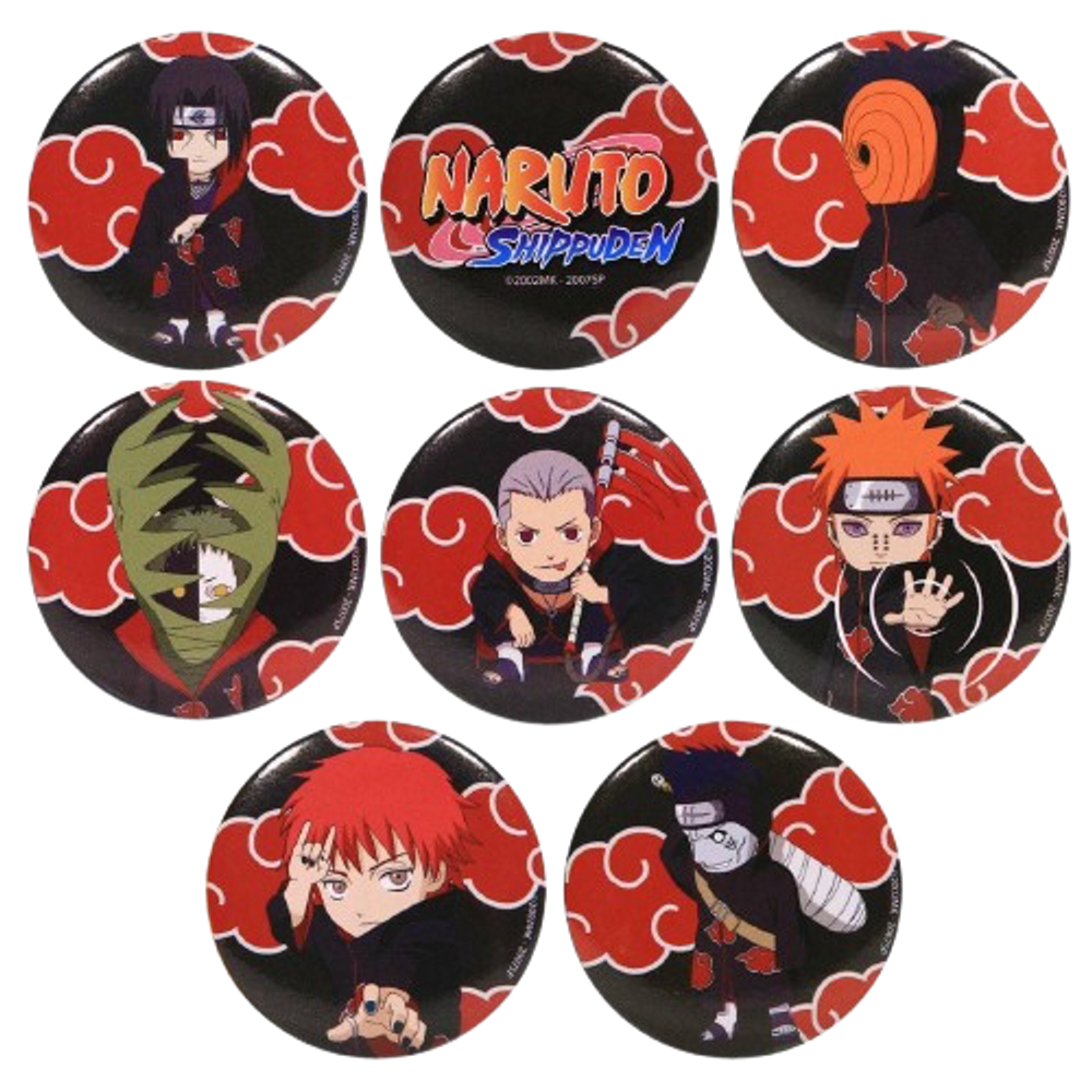 Набор значков Naruto Наруто V1