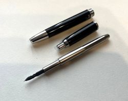 Перьевая ручка Pilot Capless Decimo черный корпус перо EF (FCT-15SR-BEF)