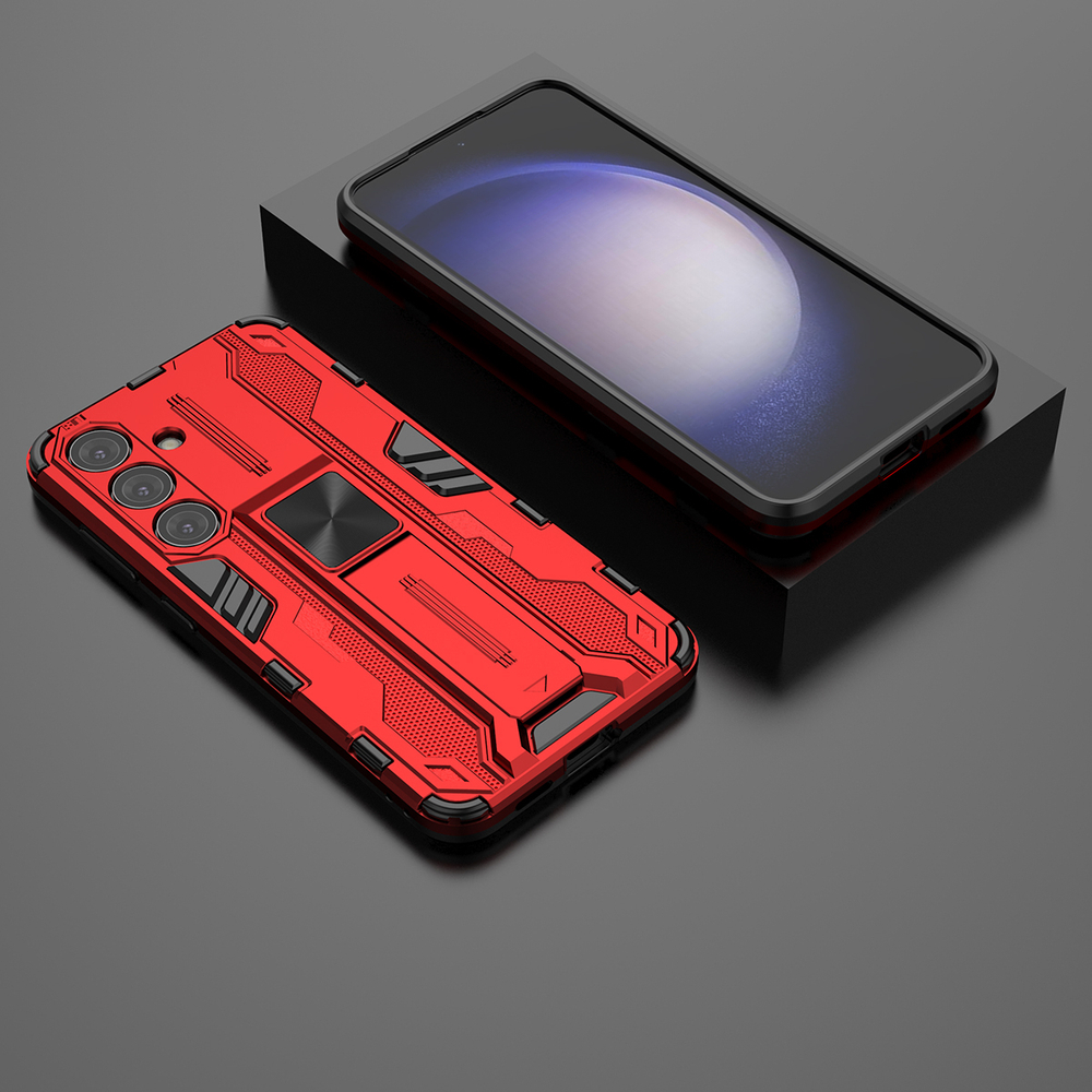 Противоударный чехол с подставкой Transformer для Samsung Galaxy S24