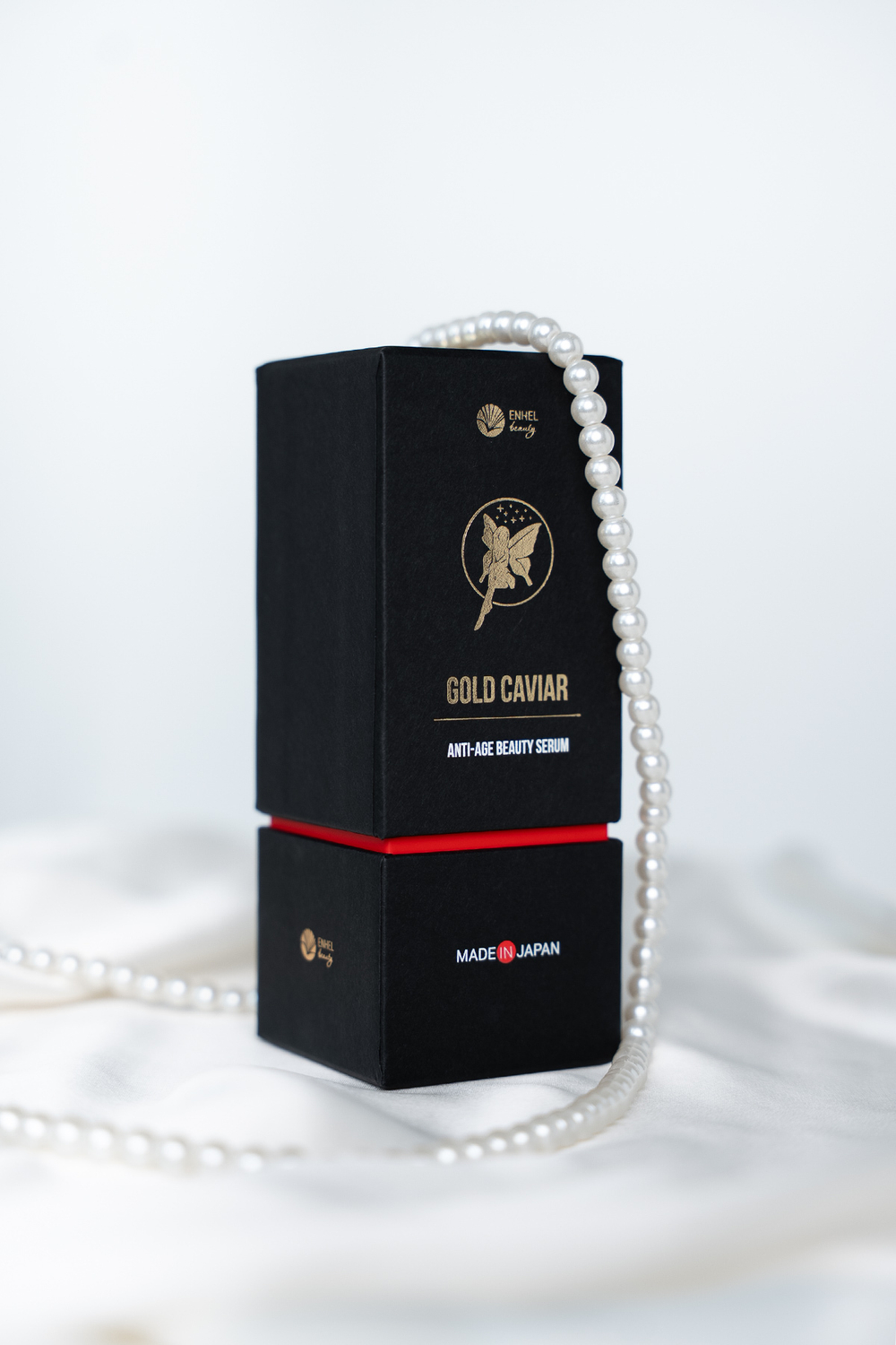 Омолаживающая эссенция для лица с пептидами и коллагеном Enhel Beauty (GOLD CAVIAR)