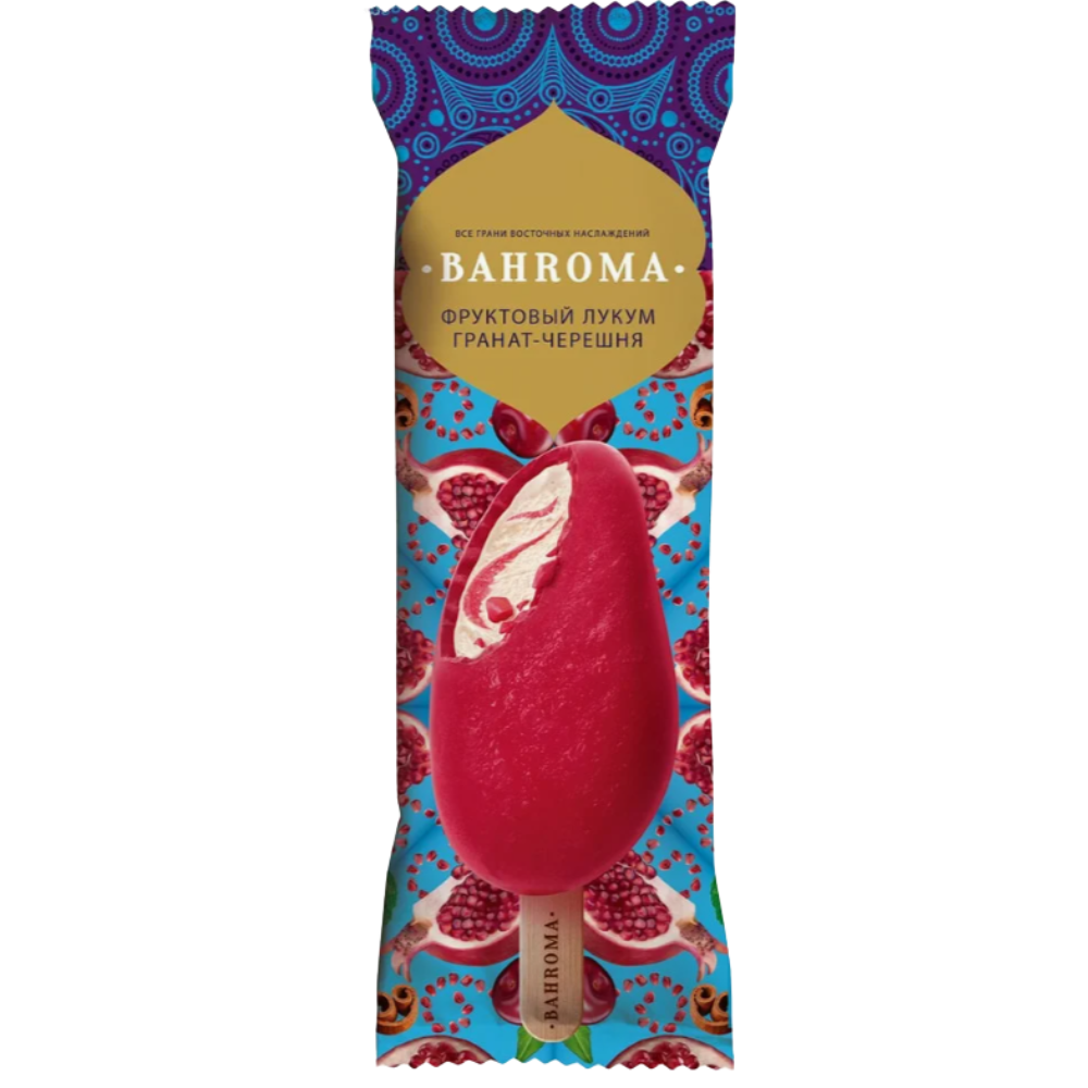 Мороженое Bahroma Гранат-черешня 75 гр